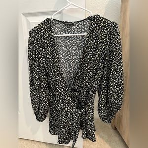 Banana Republic Wrap Blouse XS